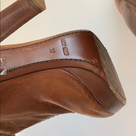 Miu Miu open toe booties size 37 - Picture 5 of 5